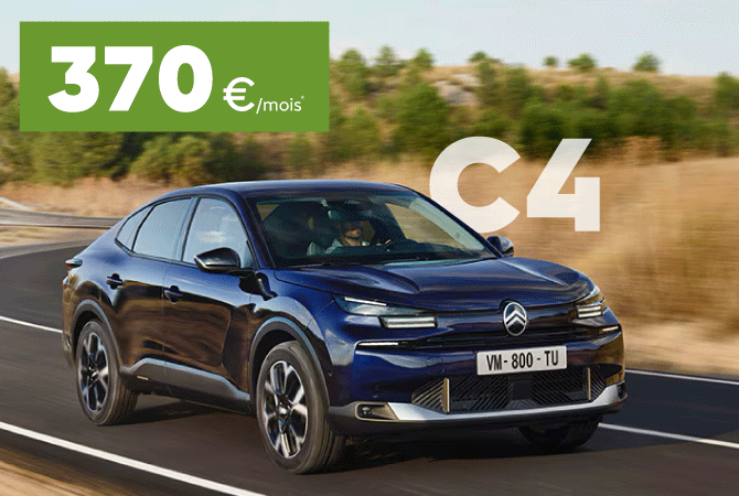 Faible loyer sur Citroën C4